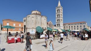 Sajam “Proizvodi hrvatskog sela” na zadarskom Forumu. Foto: Dino Stanin/PIXSELL