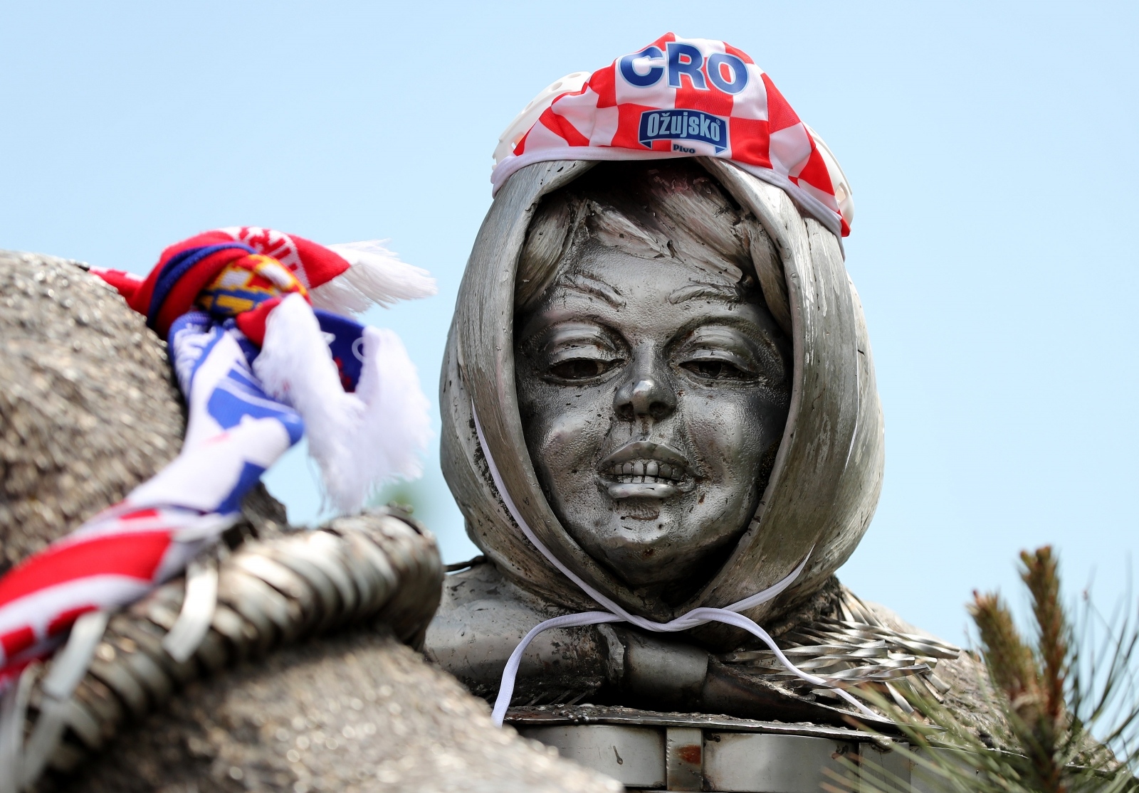 Veseli hrvatski navijači u Rostovu na Donu