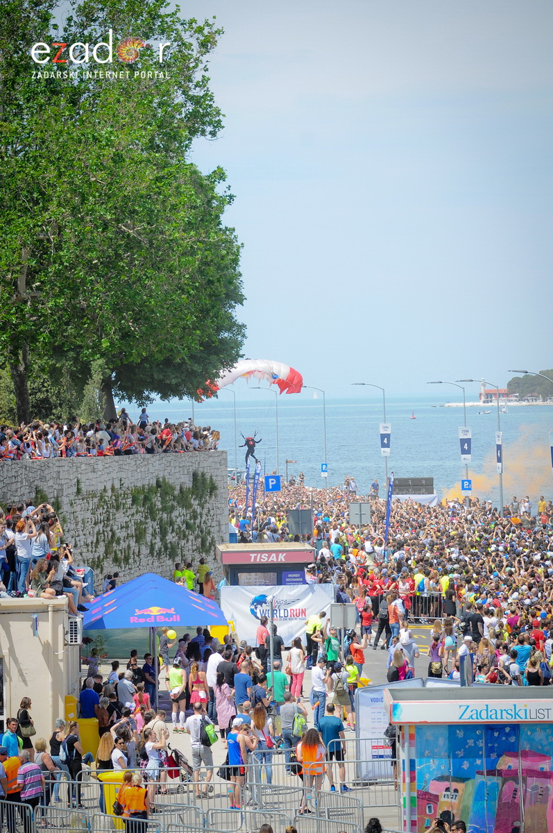 Start utrke Wings for Life World Run Zadar 2018.