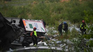 Urušio se nadvožnjak u Italiji Urušio se nadvožnjak u Italiji