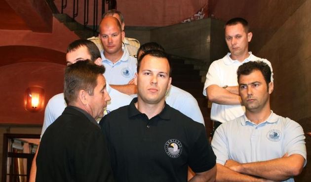 Zaštitari “Adriatic Security” i Stipe Petrina