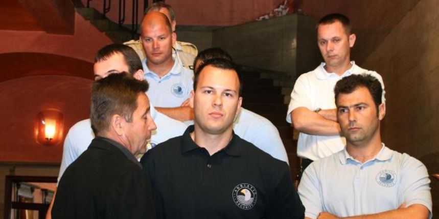 Zaštitari “Adriatic Security” i Stipe Petrina