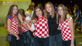 Zadar je gorio: Velika fešta nakon plasmana Vatrenih u finale Svjetskog prvenstva