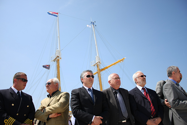 Uplovljavanje školskog broda “Kraljica mora” (Foto:Saša Čuka)