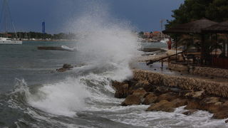 Tramontana u Zadru 26. kolovoza 2012.