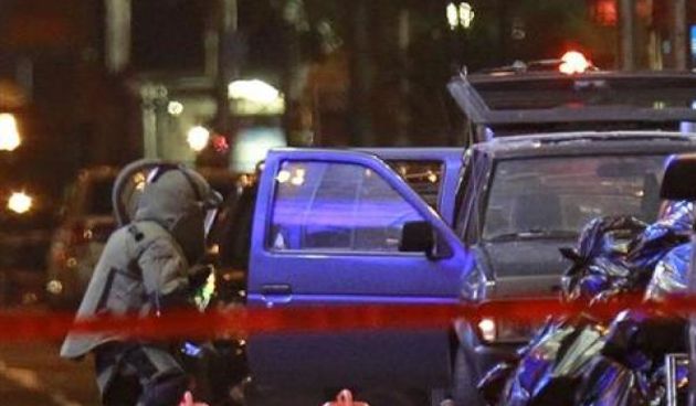 Auto bomba na Times Squareu (Foto: Reuters)