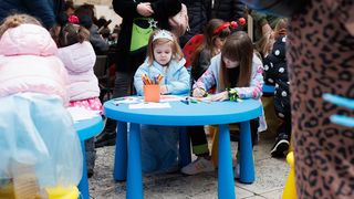 Karnevalski dječji program u Zadru