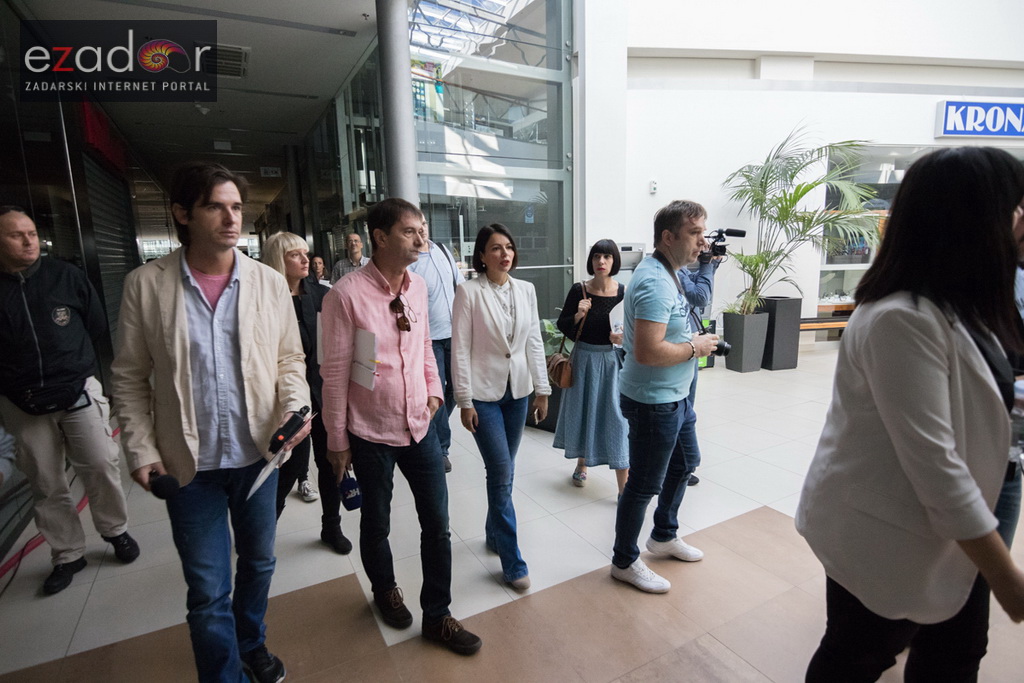 Novinari obišli objekt trgovinskog centra Supernova Zadar