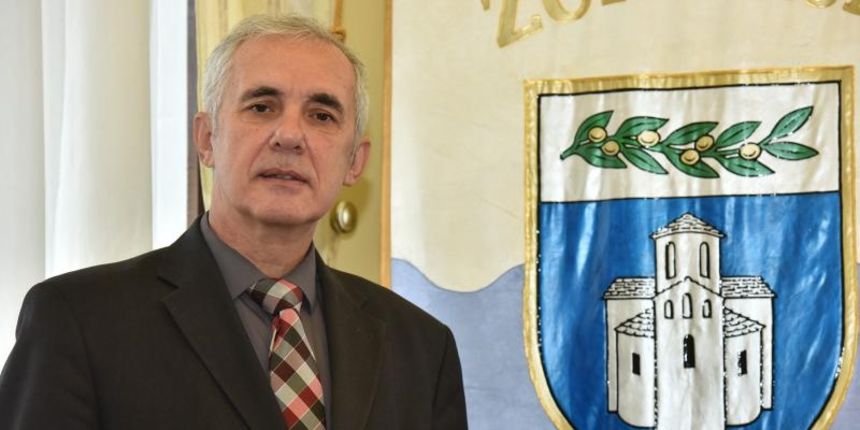 Stipe Zrilić, župan Zadarske županije. Photo: Dino Stanin/PIXSELL