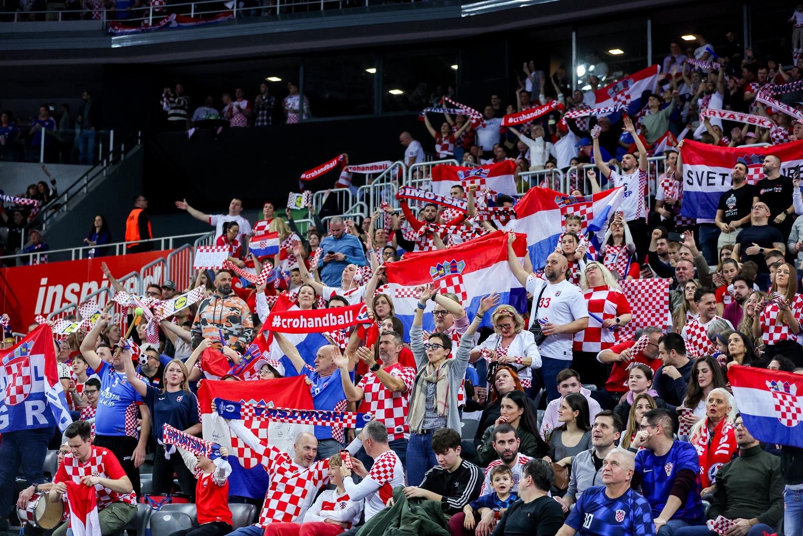 Navijači na IHF Svjetskom rukometnom prvenstvu 2025.