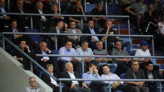 KC Drazen Petrovic, Zagreb – A1 Liga za prvaka, prva utakmica finala doigravanja. KK Cibona – KK Zadar. Photo: Danijel Kasap/PIXSELL KC Drazen Petrovic, Zagreb – A1 Liga za prvaka, prva utakmica finala doigravanja. KK Cibona – KK Zadar. Photo: Danijel Kasap/PIXSELL