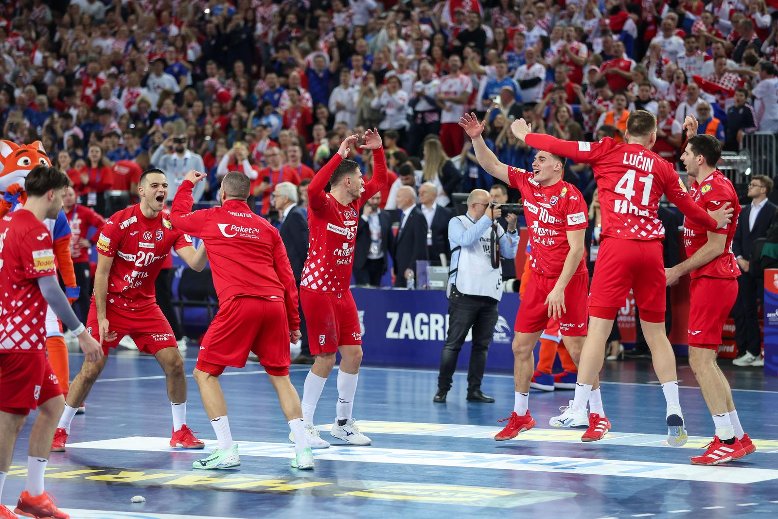 Hrvatski rukometaši slave prolazak u finale Svjetskog prvenstva