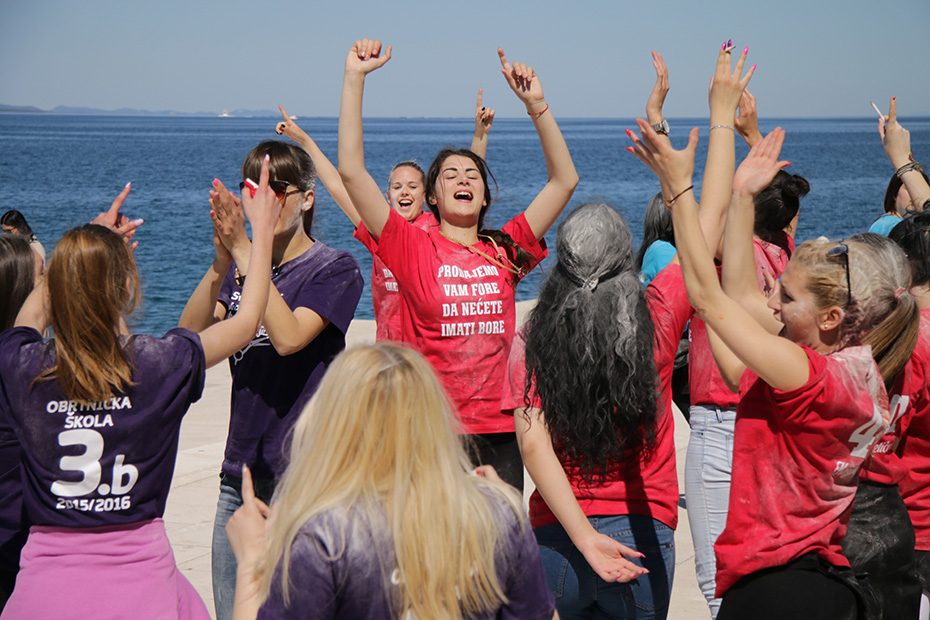 Ludijada zadarskih maturanata Ludijada zadarskih maturanata