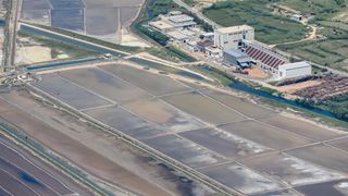 Solana Pag iz ptičje perspektive, foto: Dino Stanin/PIXSELL Solana Pag iz ptičje perspektive, foto: Dino Stanin/PIXSELL