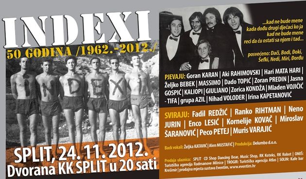 Obilježava se 50 godina od osnutka legendarnih Indexa!