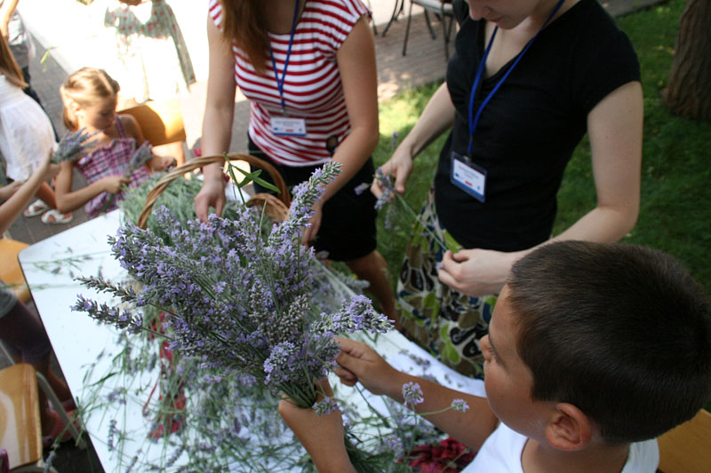 GKZD: Dječja radionica izrade stručaka i jastučića od lavande, Foto: Lucija Juravić
