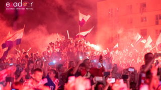 Veličanstven doček četvorice zadarskih Vatrenih Veličanstven doček četvorice zadarskih Vatrenih