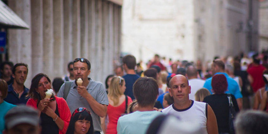 Đir po gradu 4. srpnja 2011., turisti, ulica, ljudi  (foto:Saša Čuka)