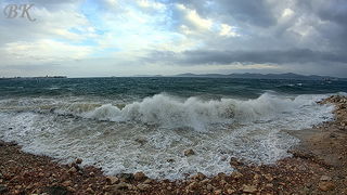 Jugo u Zadru 29. ozujka 2009. (Foto: Boris Kacan)