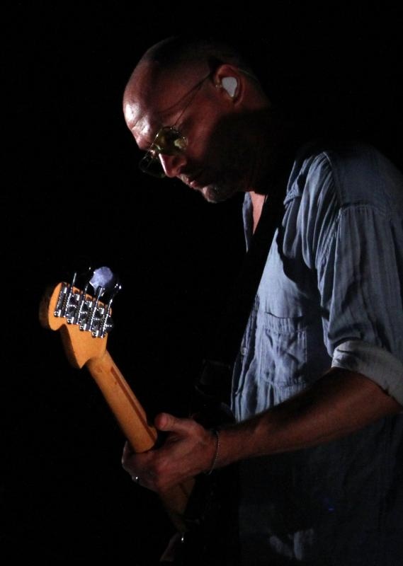 U sklopu prvog izdanja SuperUho Festivala na sibenskoj tvrdjavi sv Mihovila, na ljetnoj pozornici koncert je odrzao rock bend The National. Photo: Dusko Jaramaz/PIXSELL