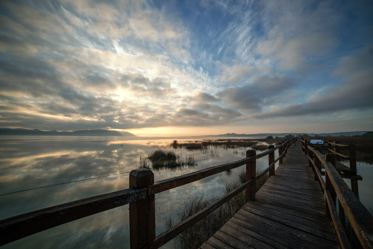 Čarobno jutro na Vranskom jezeru Čarobno jutro na Vranskom jezeru