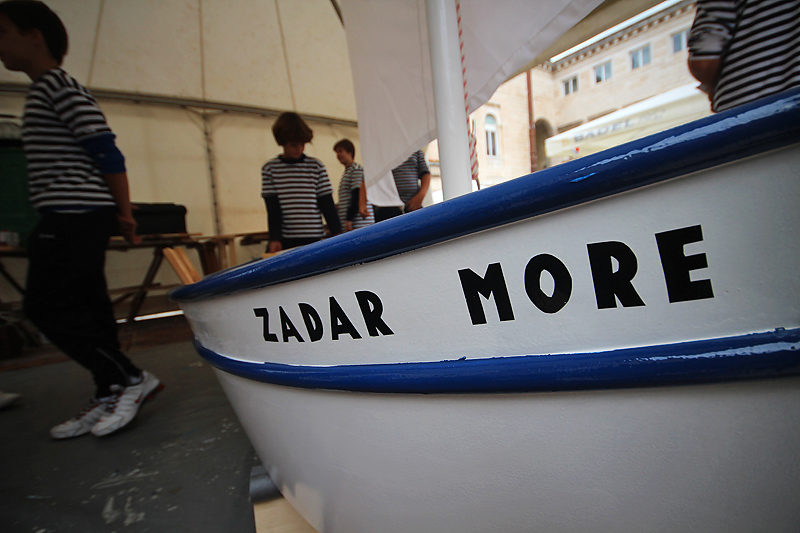 Mala škola brodogradnje: Izrada brodića “Zadar more”, Foto: Saša Čuka