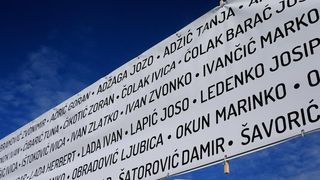 Na Mitnici postavljen banner dužine 210 metara s imenima heroja Vukovara, Foto: Davor Javorović/PIXSELL Na Mitnici postavljen banner dužine 210 metara s imenima heroja Vukovara, Foto: Davor Javorović/PIXSELL