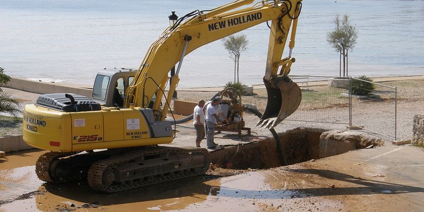Na Viru nastavljeni radovi na izgradnji kanalizacije i vodovoda (Foto: Ernest K.)