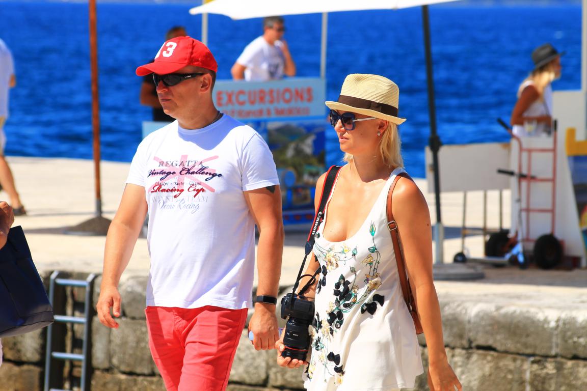 Đir po zadarskoj rivi 25. kolovoza 2016.