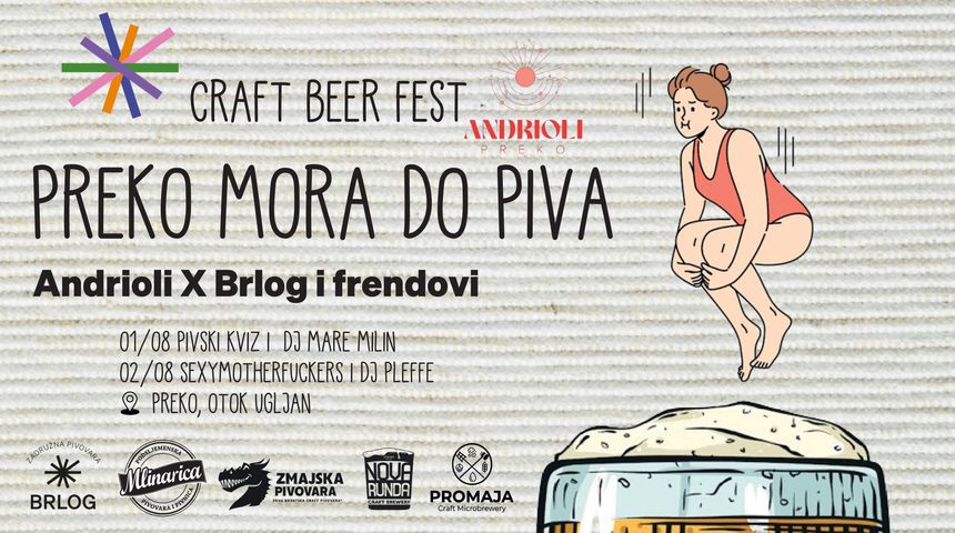 Craft beer festival prvi put u Preku Craft beer festival prvi put u Preku