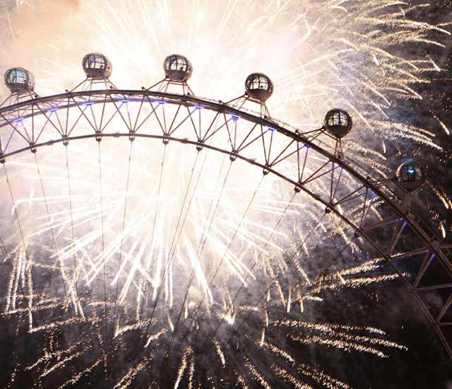 Docek Nove godine u Londonu (Foto: Reuters)