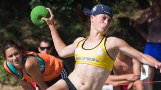 Turnir u rukometu na pijesku na Kolovarima (foto:Saša Čuka)