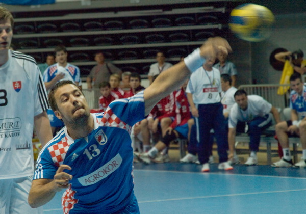 Zadar: Hrvatska-Slovacka 34-21, Foto: Sasa Cuka