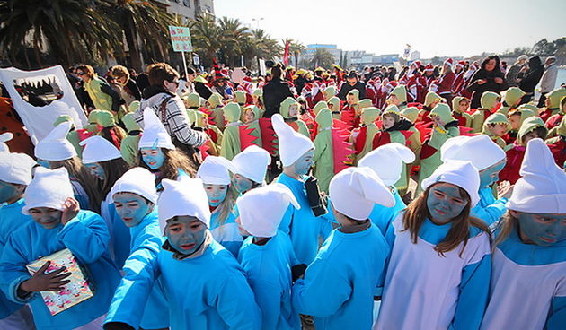 Karnevalić Radija 057, 16. veljače 2012, Foto: Saša Čuka