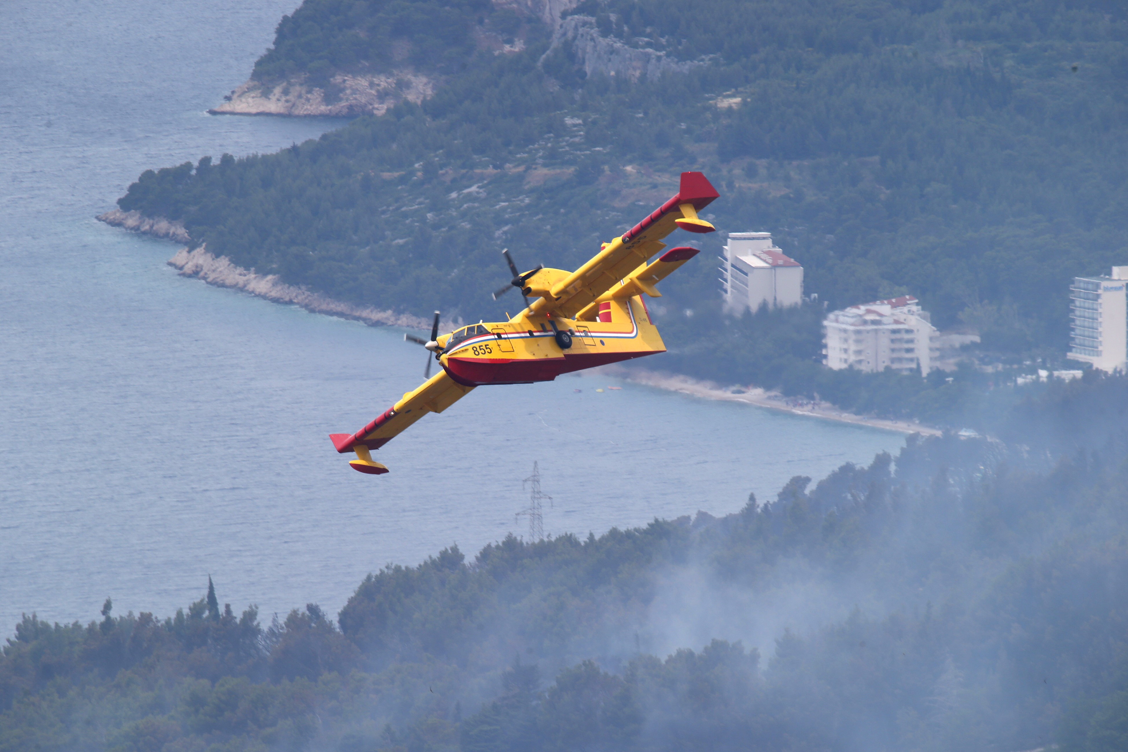 Požar na padinama Biokova Požar na padinama Biokova