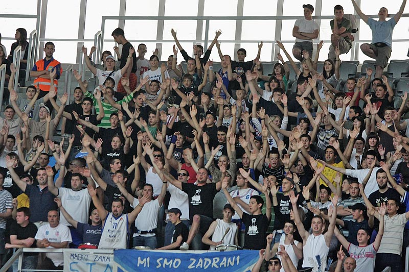 KK Zadar – KK Cibona (foto: Marin Gospić)