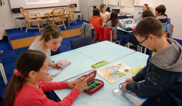 Dani frankofonije 2012, likovna radionica za djecu