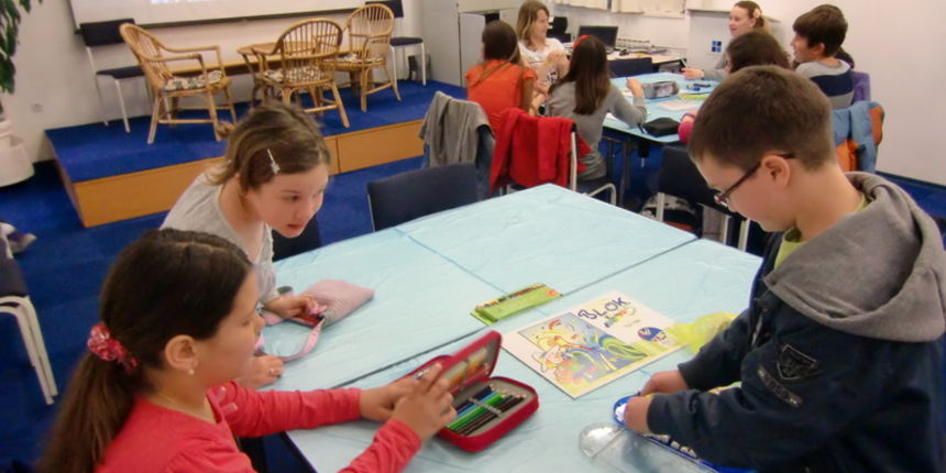 Dani frankofonije 2012, likovna radionica za djecu