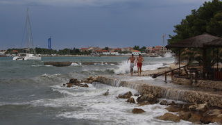 Tramontana u Zadru 26. kolovoza 2012.
