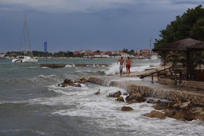 Tramontana u Zadru 26. kolovoza 2012.