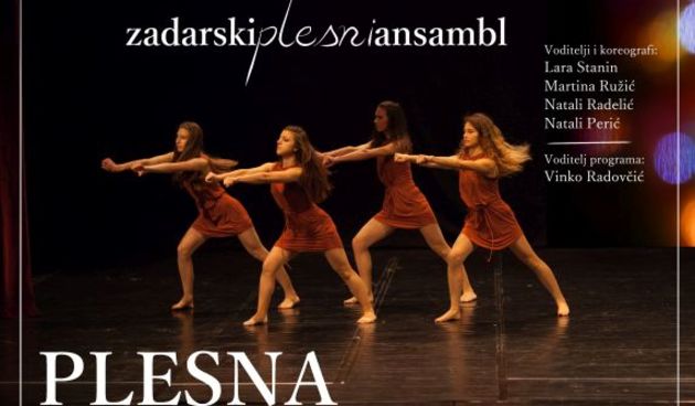 Plesna čestitka Zadarskog plesnog ansambla i HNK Zadar