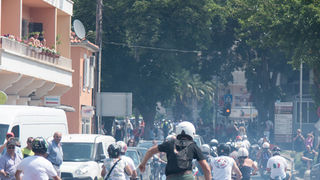 Spektakularni defile vespaša, foto: Vinko Pešić Spektakularni defile vespaša, foto: Vinko Pešić