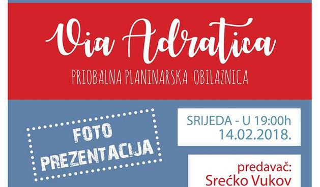 Via Adriatica, predavanje