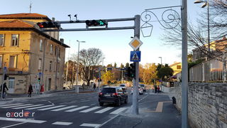 Otvoreno rekonstruirano raskrižje u Vruljici Otvoreno rekonstruirano raskrižje u Vruljici