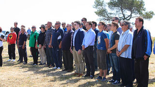 Obilježen dan Bibinjskih branitelja, foto: Leo Banić Obilježen dan Bibinjskih branitelja, foto: Leo Banić