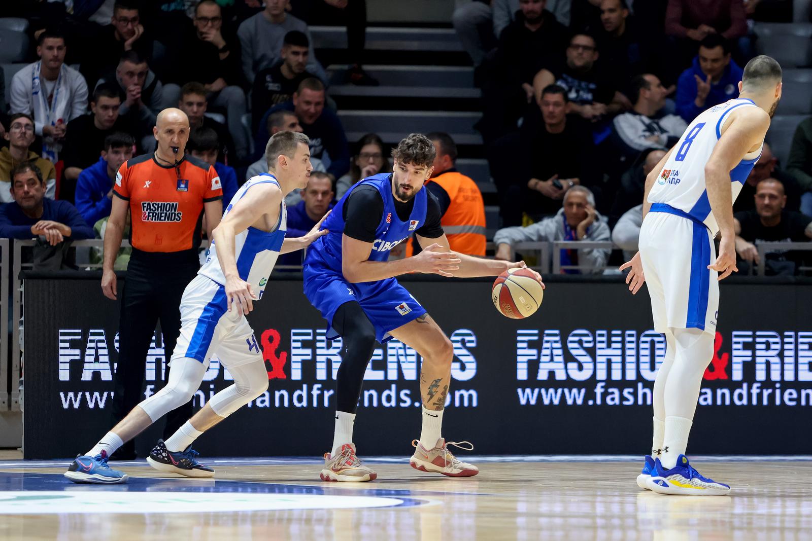 Zadar i Cibona odigrali utakmicu 16. kola AdmiralBet ABA lige