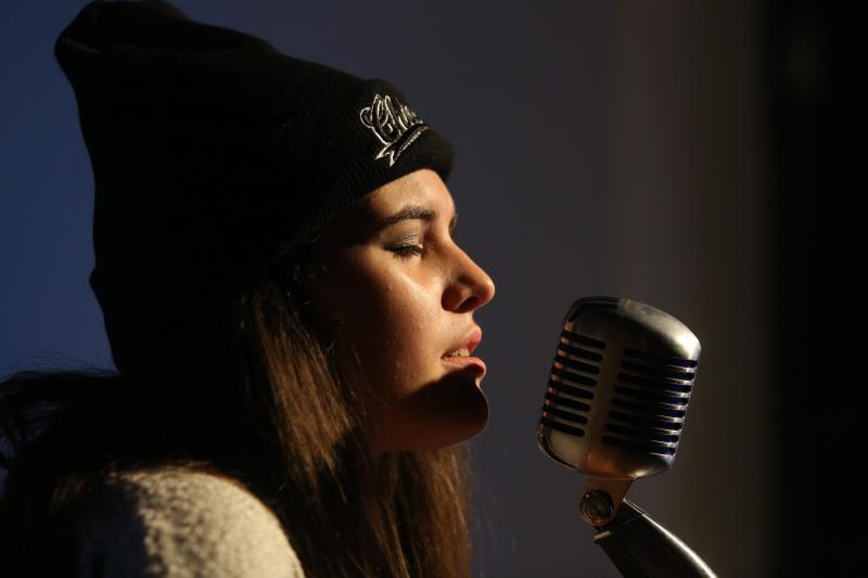 Dunja Ercegović aka Lovely Quinces nastupila je u sklopu konferencije ZadarDigIT u ugodnoj atmosferi kluba Arsenal.  Photo: Filip Brala/PIXSELL