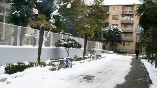 Snježni đir oko Gradske knjižnice Zadar, Foto: Lucija Juravić Snježni đir oko Gradske knjižnice Zadar, Foto: Lucija Juravić