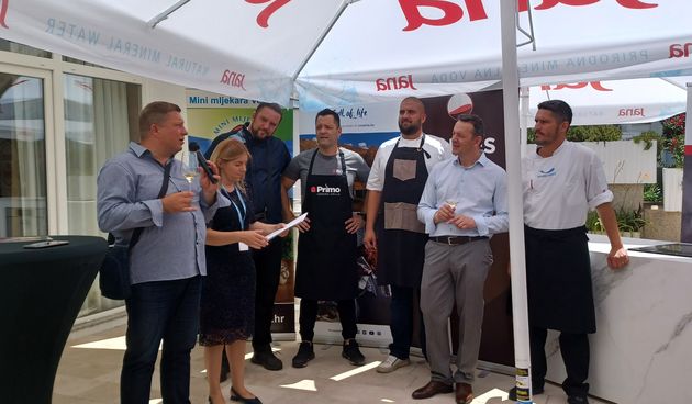 Wine EnoGASTRO Vip Event na terasi hotela Kolovare