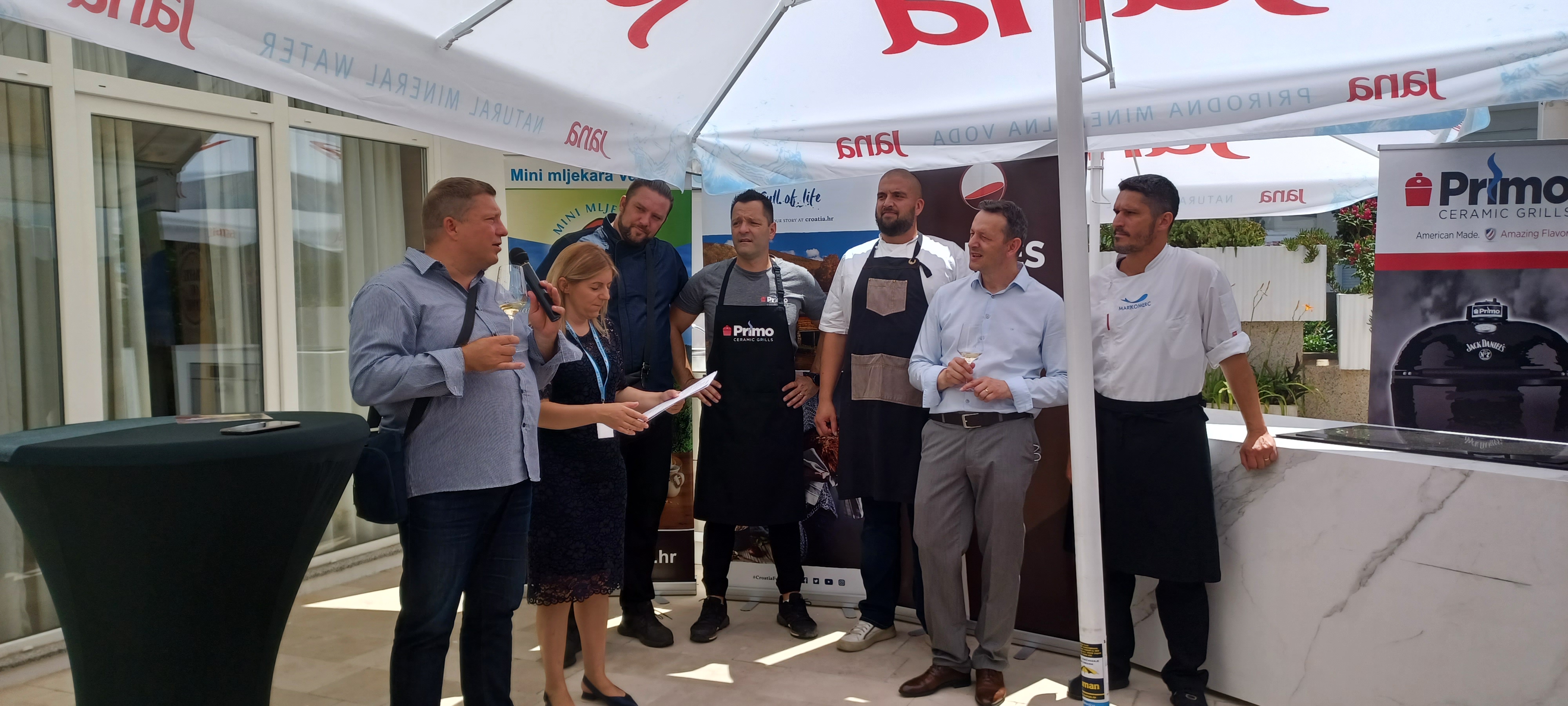 Wine EnoGASTRO Vip Event na terasi hotela Kolovare